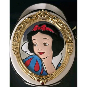 Disney Snow White X Kate Spade Crossbody Bag Tan  Gold Mirror Novelty NWT